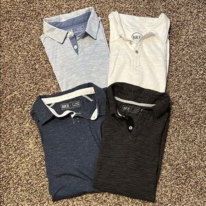 BKE Polo Shirt Collection - Light Blue, White, Navy, Black